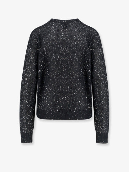 Mohair blend sweater with sequins thumbnail