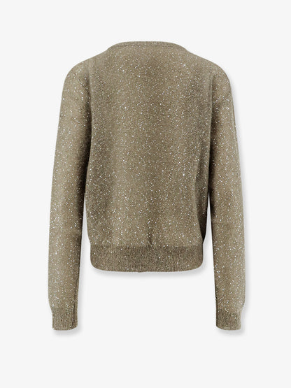 Maglia in misto mohair con paillettes thumbnail