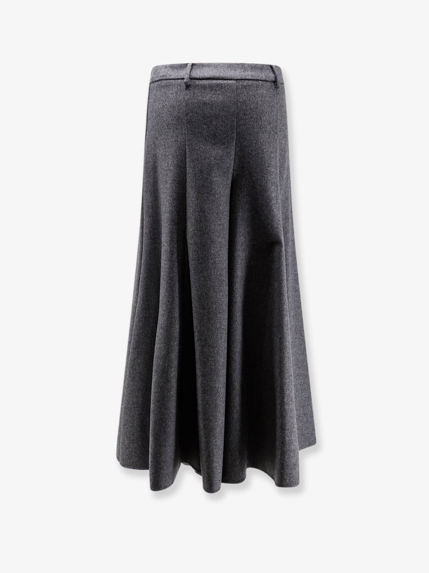 Wool blend pantskirt