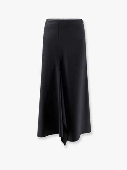 Wool blend long skirt thumbnail