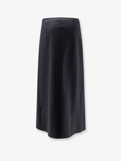 Wool blend long skirt thumbnail