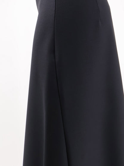 Wool blend long skirt thumbnail