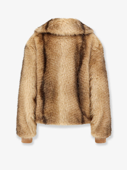 Faux fur jacket thumbnail