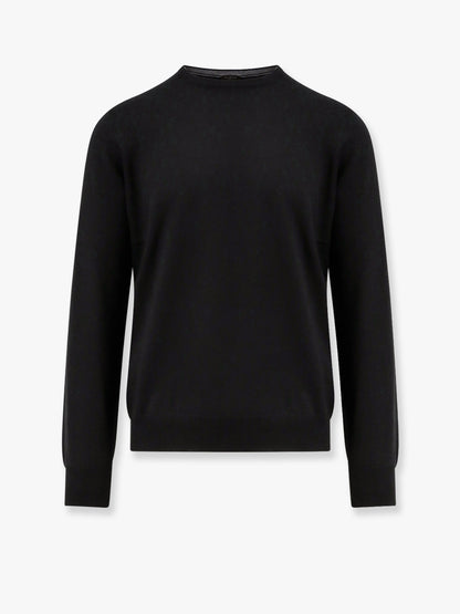 Virgin wool basic sweater thumbnail