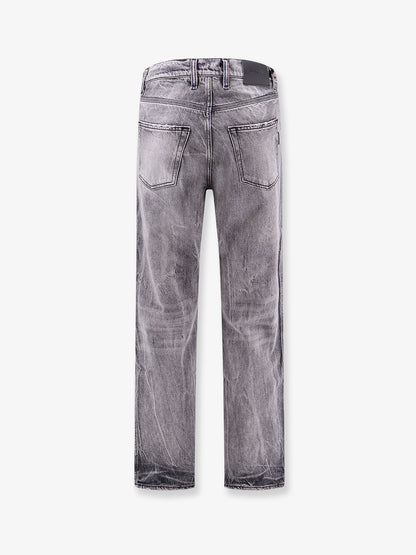 Pantaloni in cotone con effetto washed-out thumbnail