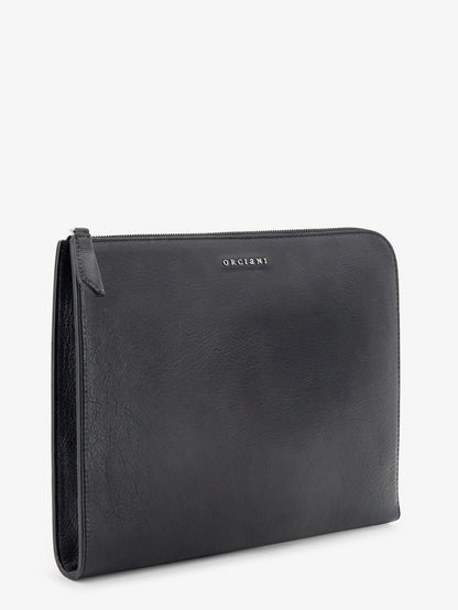 Lagoon leather briefcase thumbnail