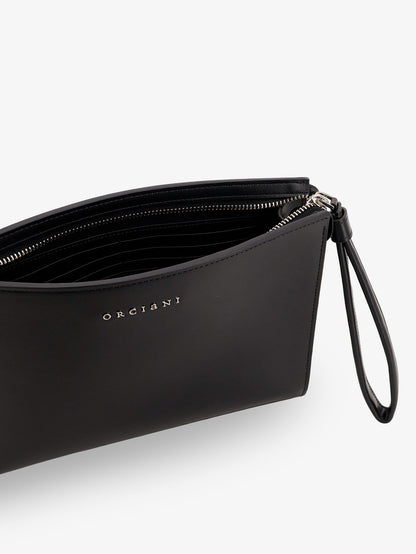 Leather clutch bag thumbnail