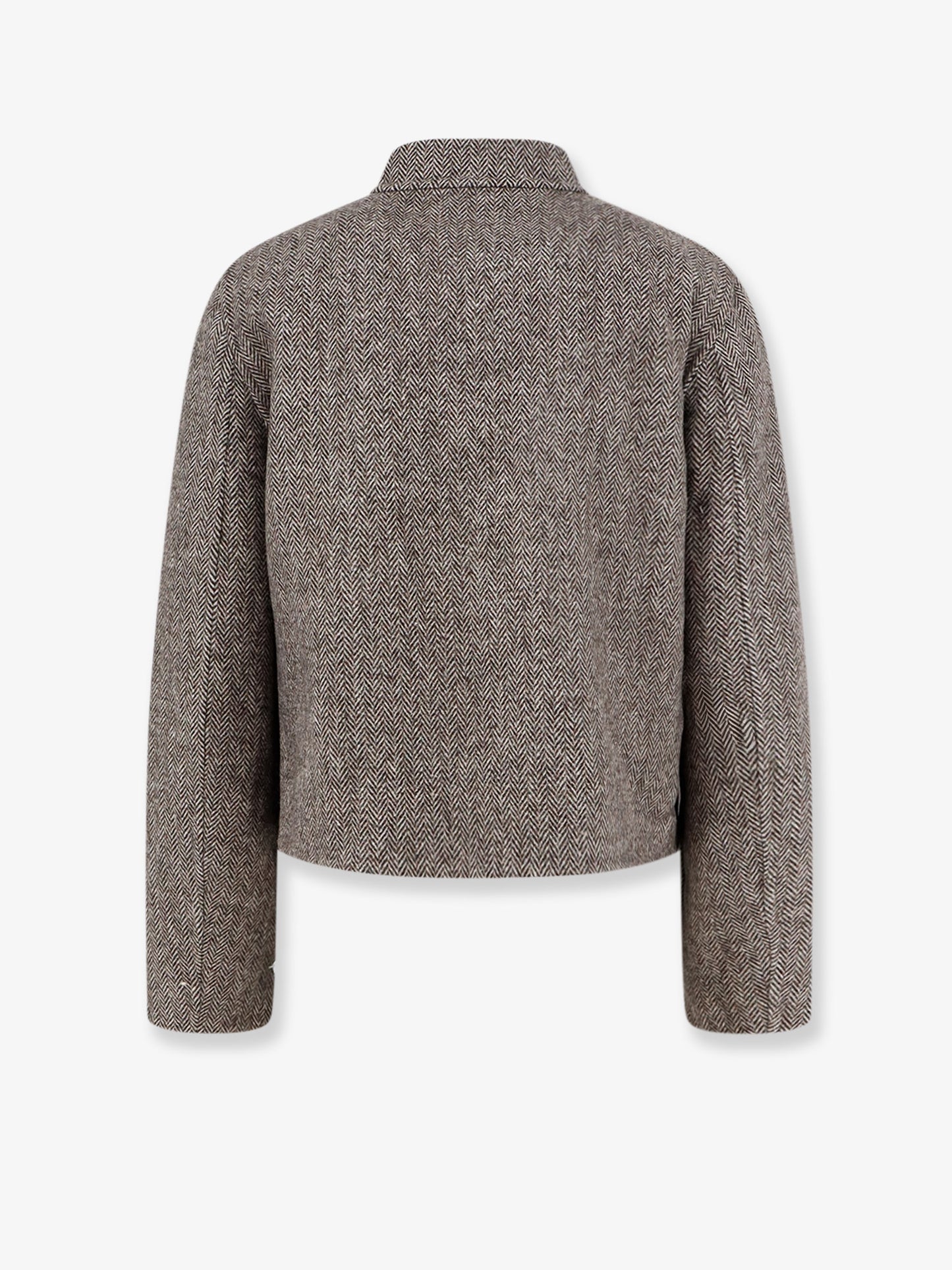 Aria wool blend jacket with frogs