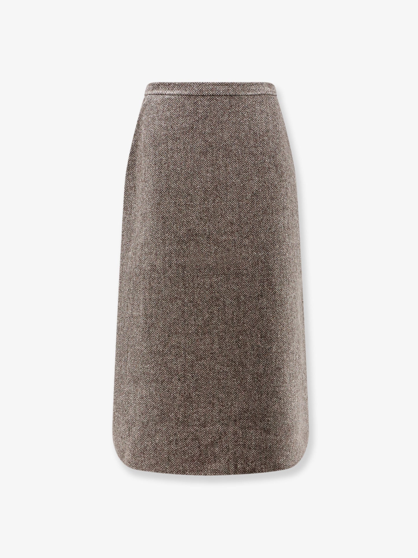 Wool blend skirt