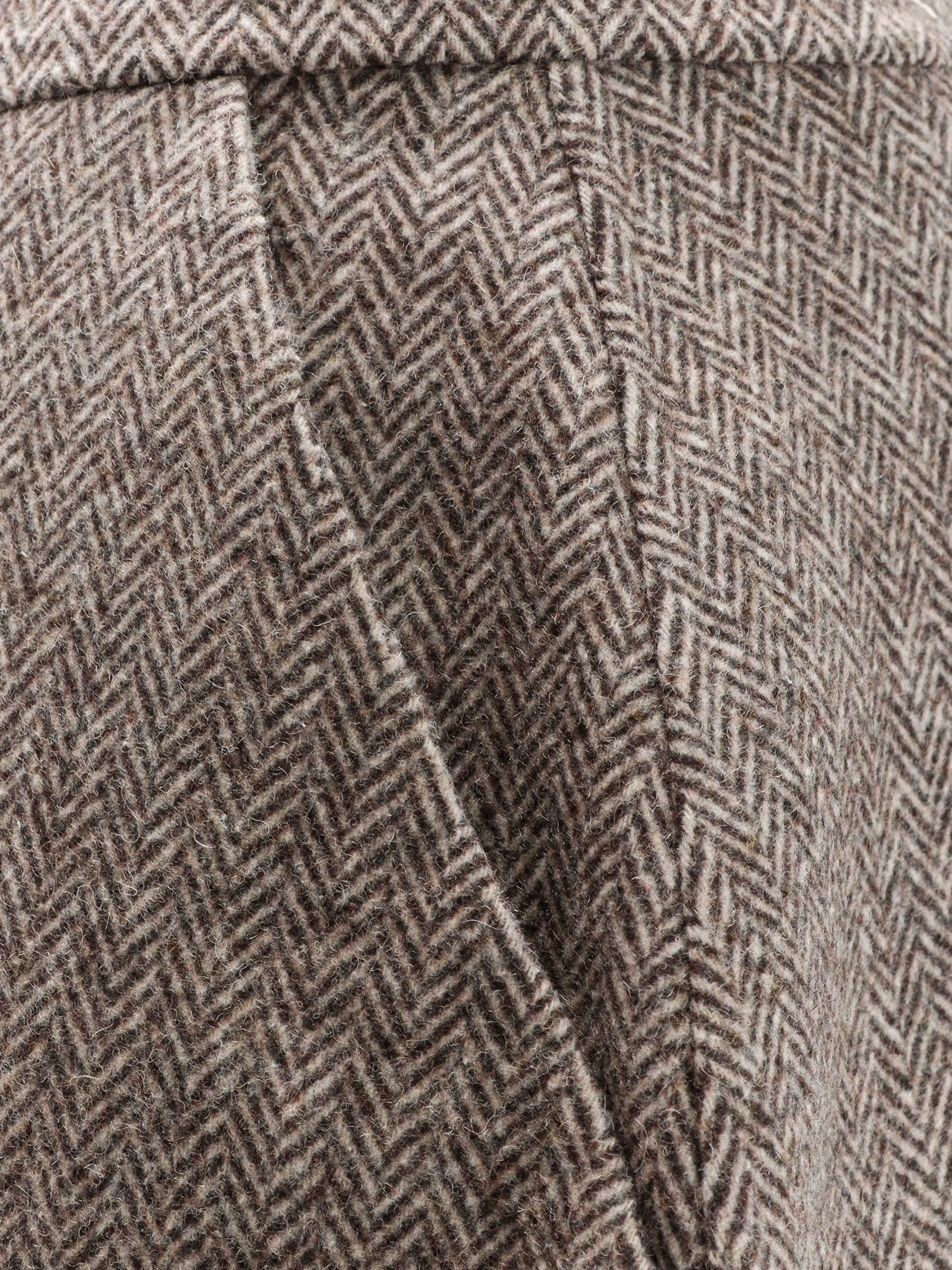 Wool blend skirt