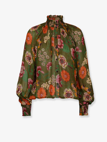 Ivonne viscose shirt with lurex details thumbnail
