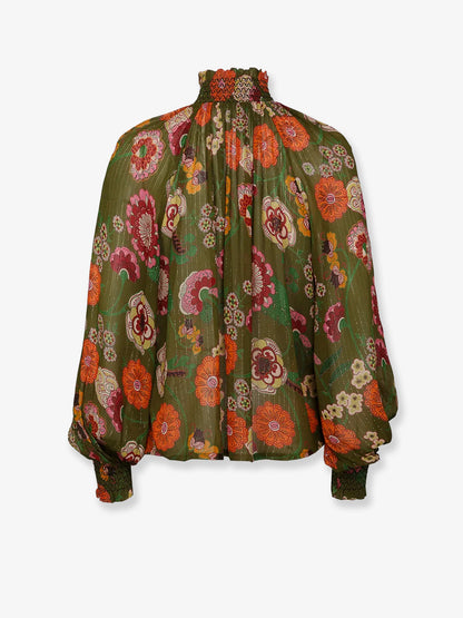 Ivonne viscose shirt with lurex details thumbnail