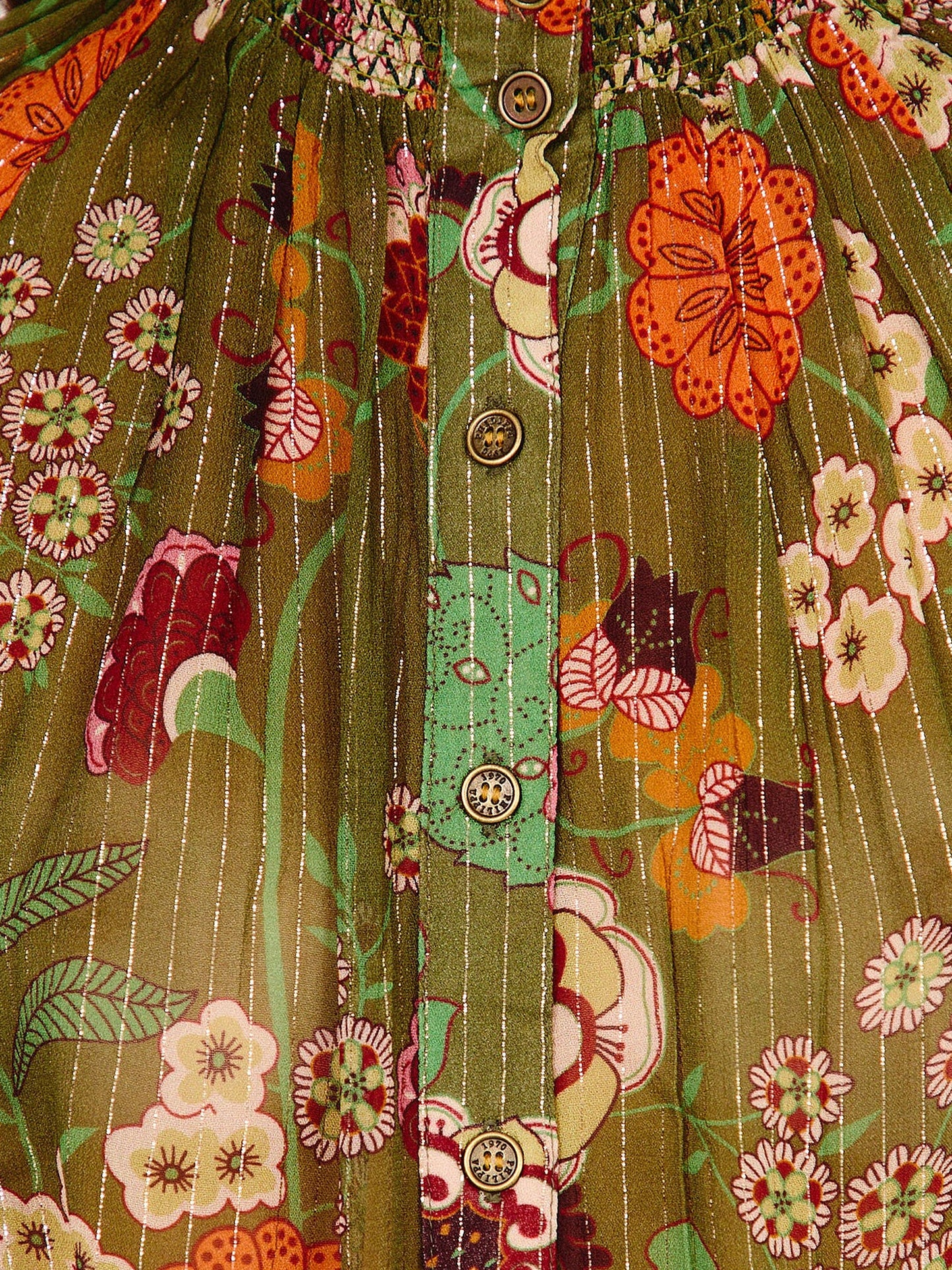 Ivonne viscose shirt with lurex details
