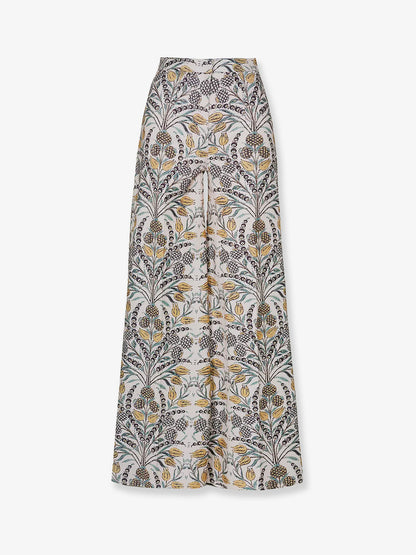 Jazmin printed cotton trousers thumbnail