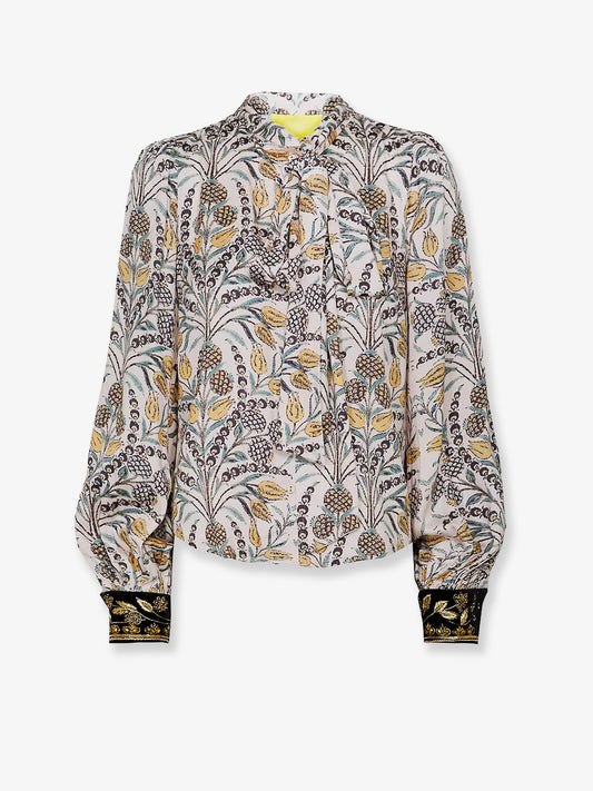 Jazmin printed viscose shirt