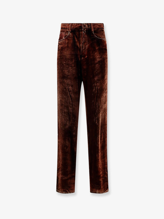 Kandox iridiscent chenille trousers