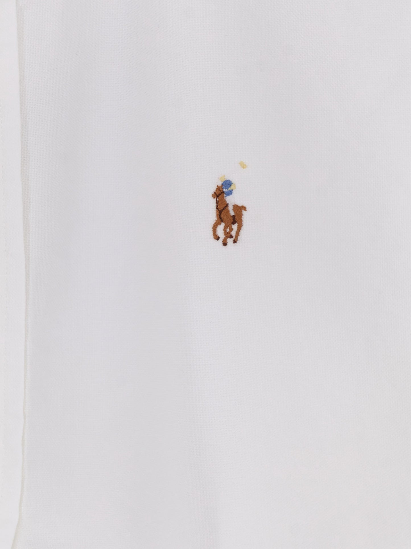 Cotton shirt with logo on the front