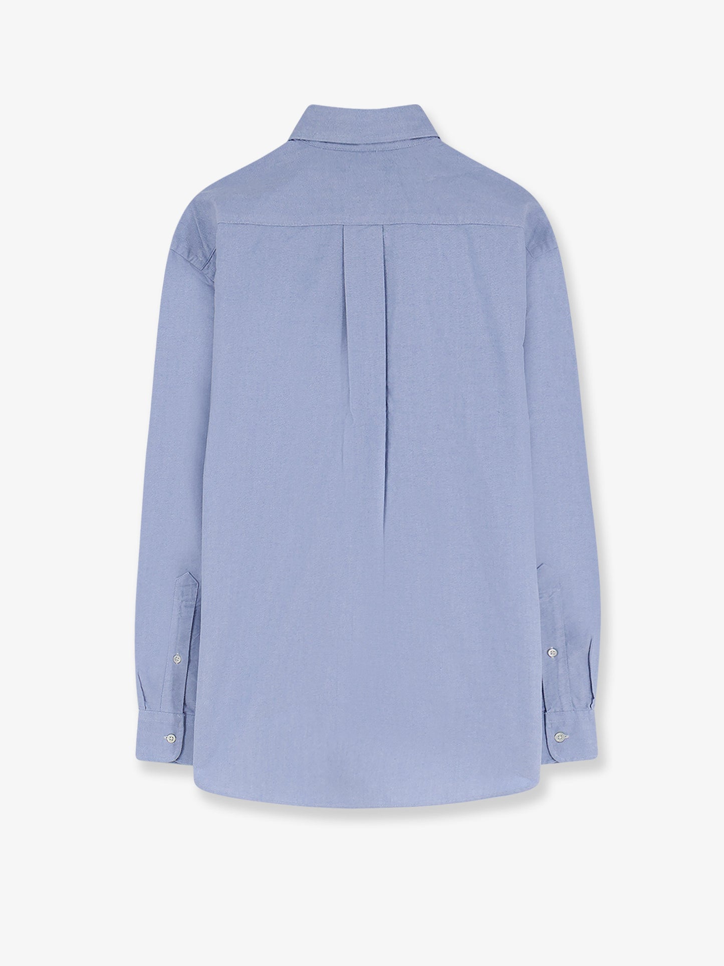 Cotton shirt with front logo