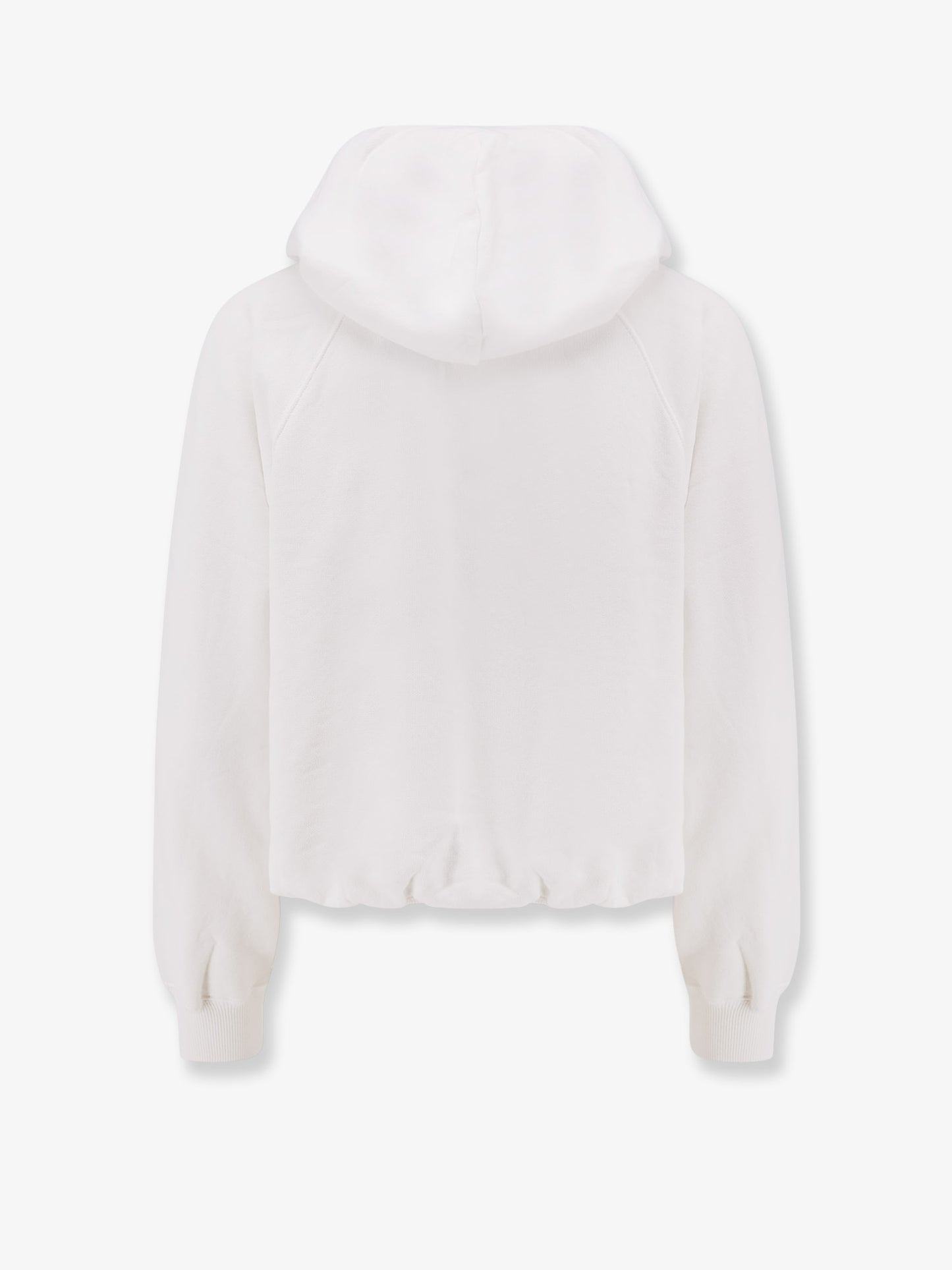 Hooded cotton sweatshirt