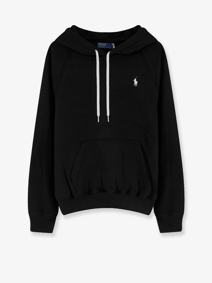 Cotton blend sweatshirt with embroidered logo thumbnail