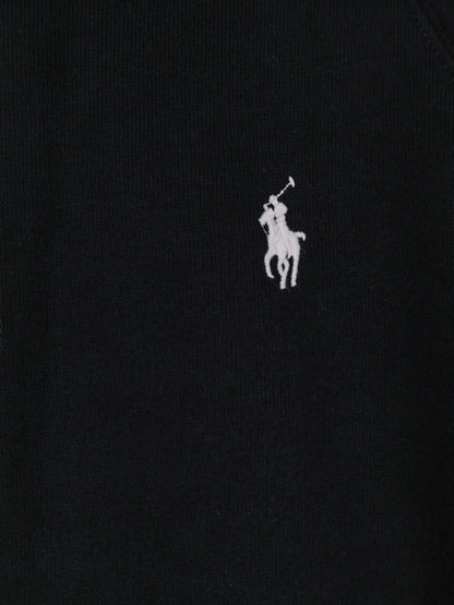 Cotton blend sweatshirt with embroidered logo thumbnail