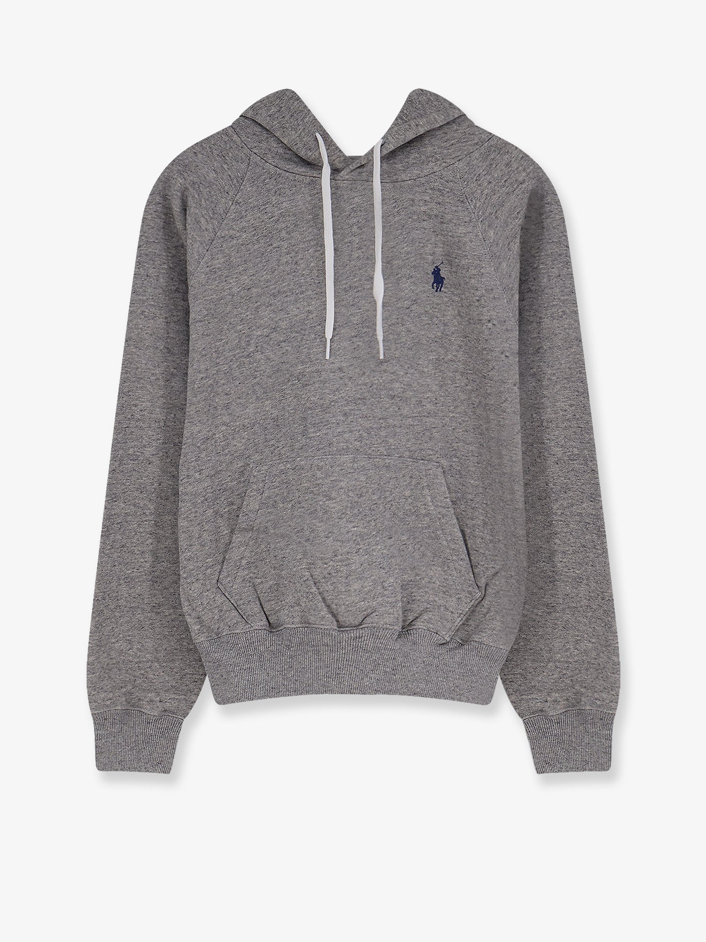 Felpa in misto cotone con logo ricamato
