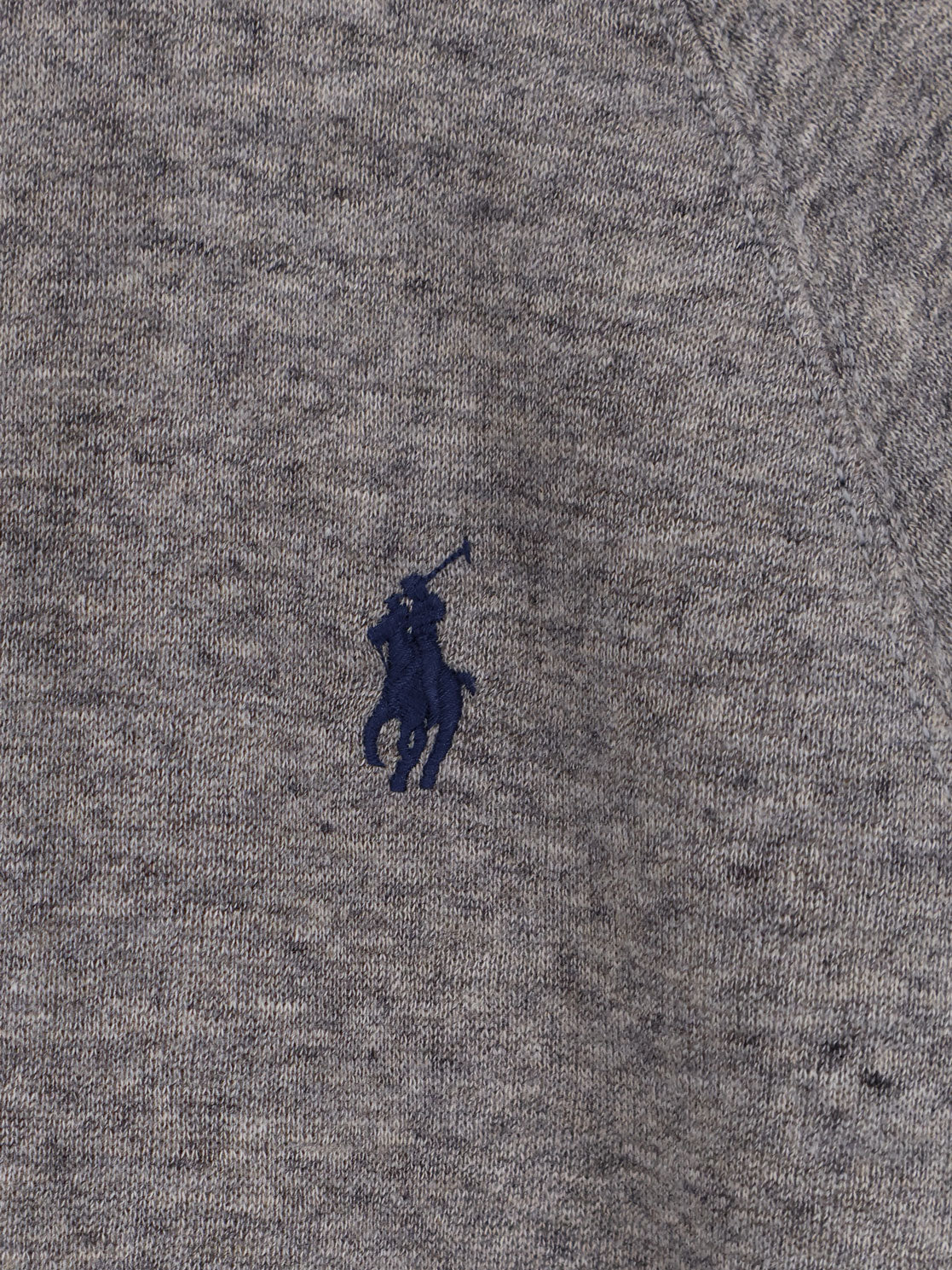 Felpa in misto cotone con logo ricamato