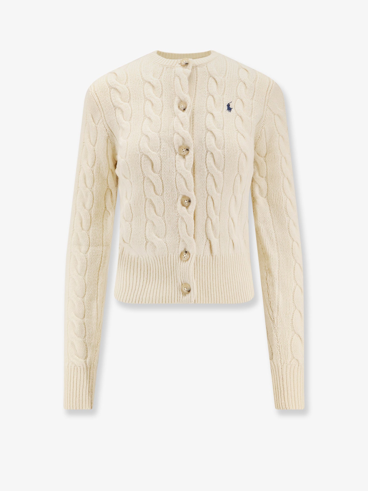 Certified wool and cashmere cardigan