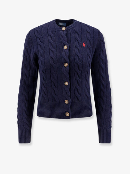 Certified wool and cashmere cardigan thumbnail