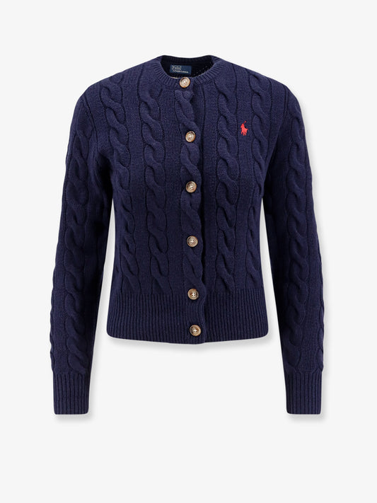 Certified wool and cashmere cardigan
