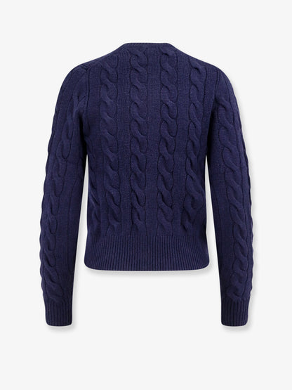 Certified wool and cashmere cardigan thumbnail