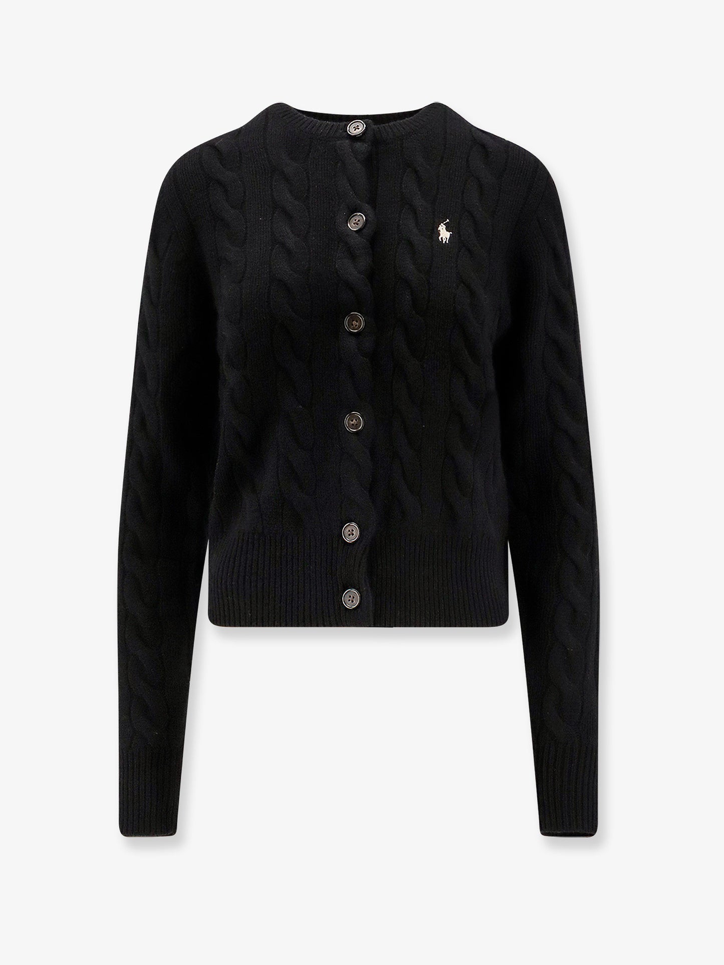 Certified wool and cashmere cardigan