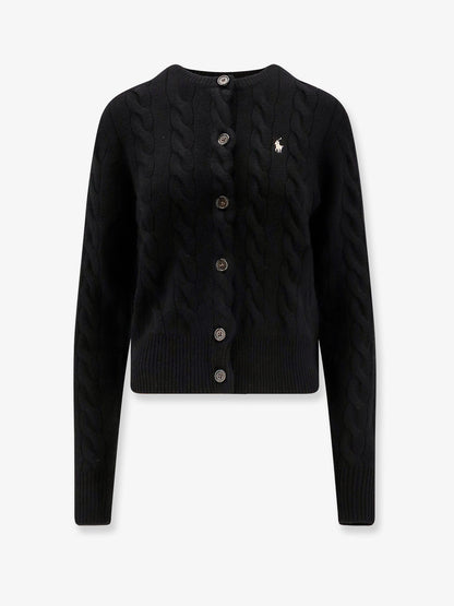 Certified wool and cashmere cardigan thumbnail