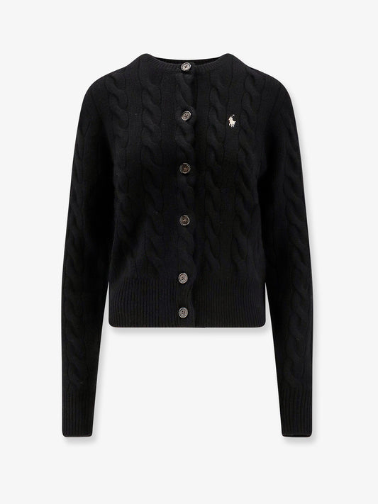 Certified wool and cashmere cardigan