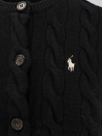Certified wool and cashmere cardigan thumbnail