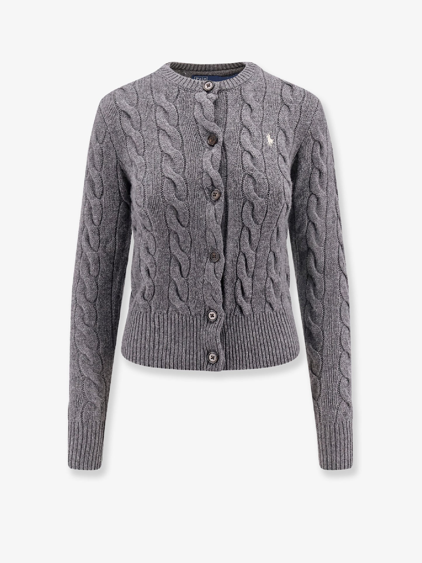 Certified wool and cashmere cardigan