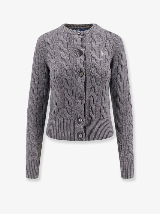 Certified wool and cashmere cardigan