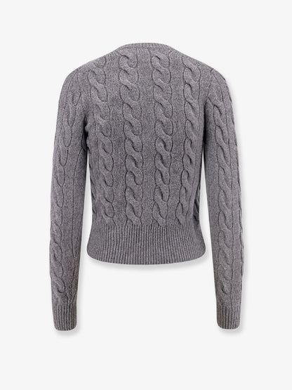 Certified wool and cashmere cardigan thumbnail