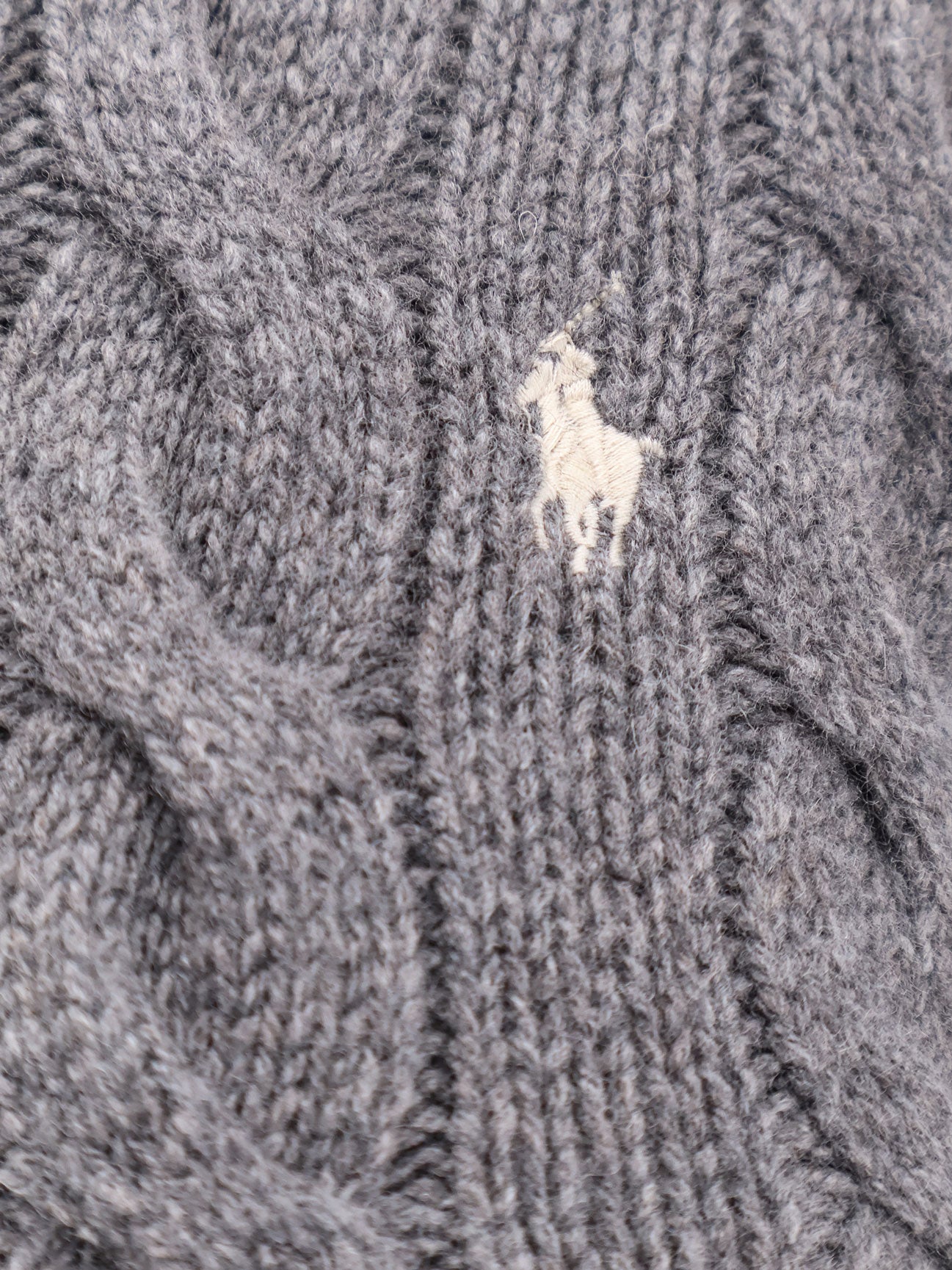 Certified wool and cashmere cardigan