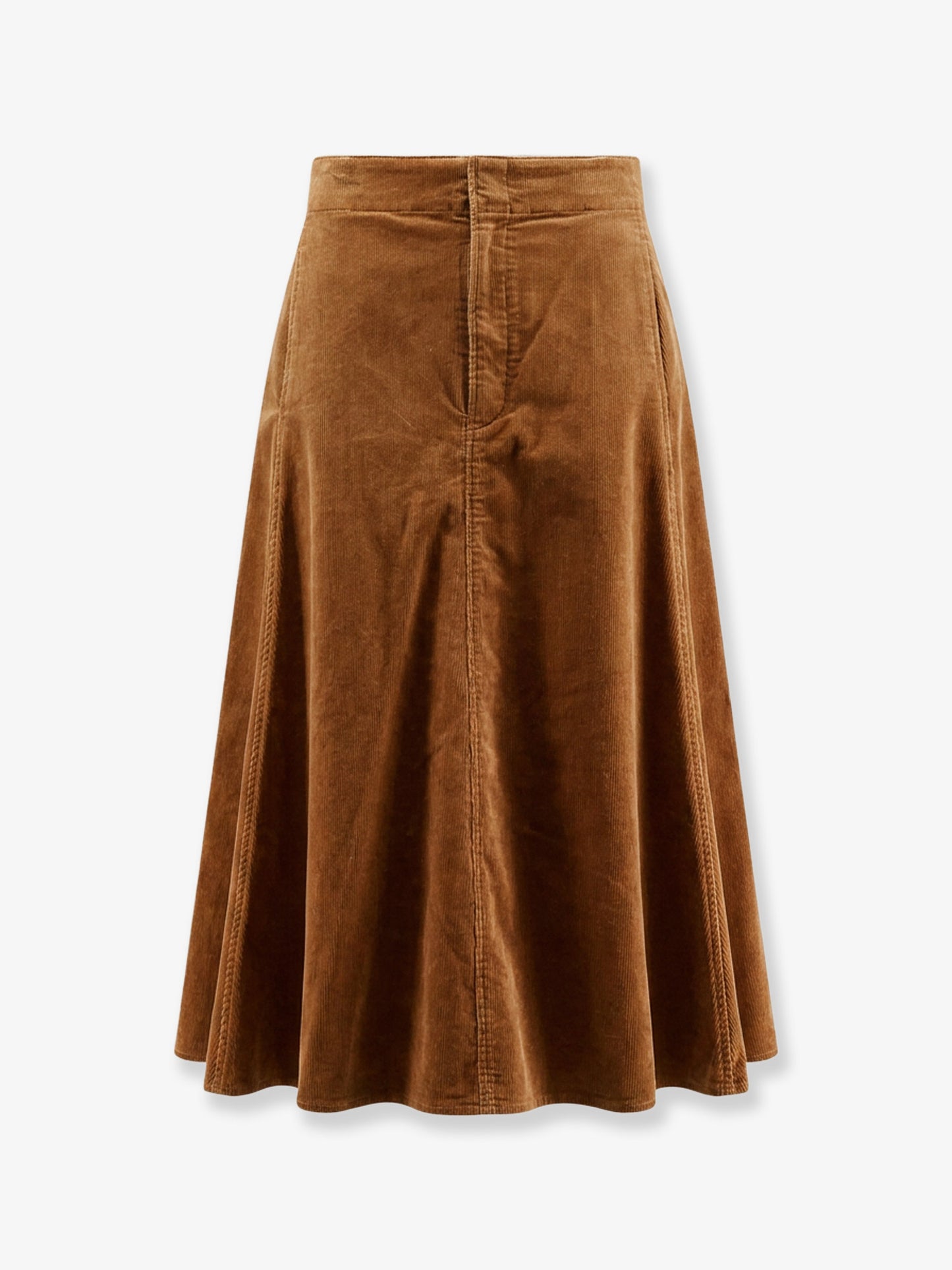 A-Line corduroy skirt
