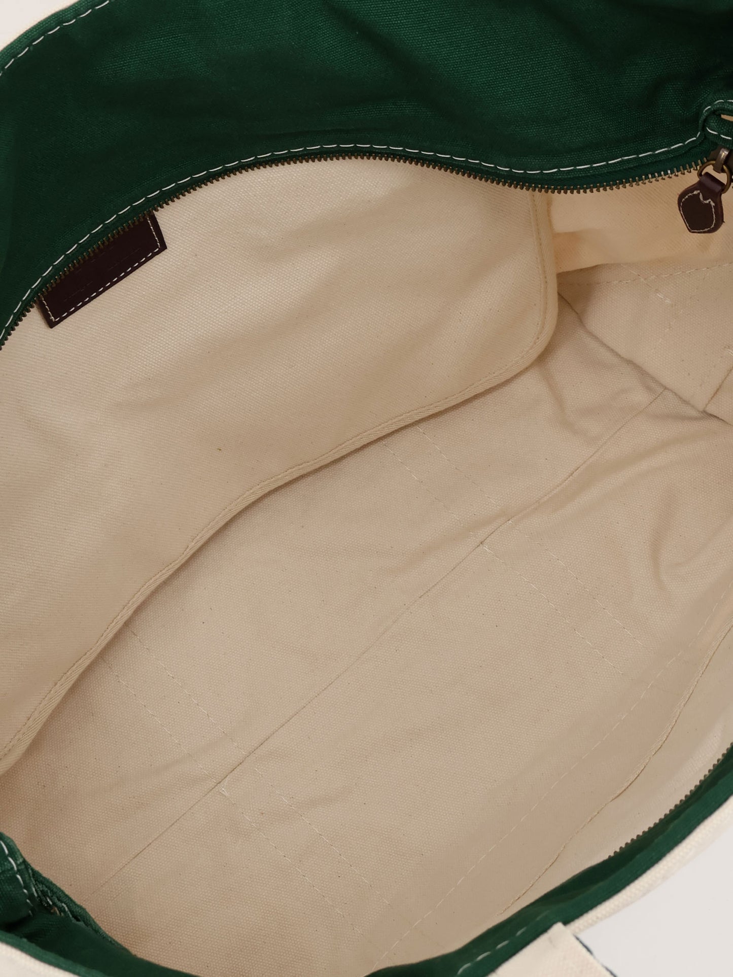 Denim shoulder bag with embroidered logo on the front