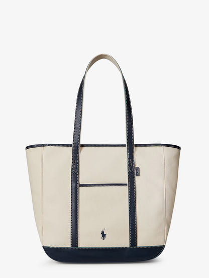 Canvas shopping bag with embroidered logo thumbnail