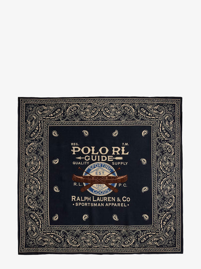Foulard in cotone con stampa paisley thumbnail