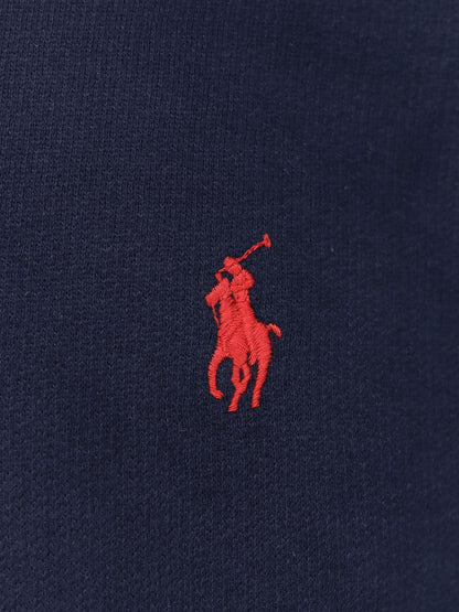 Cotton blend sweater with logo thumbnail