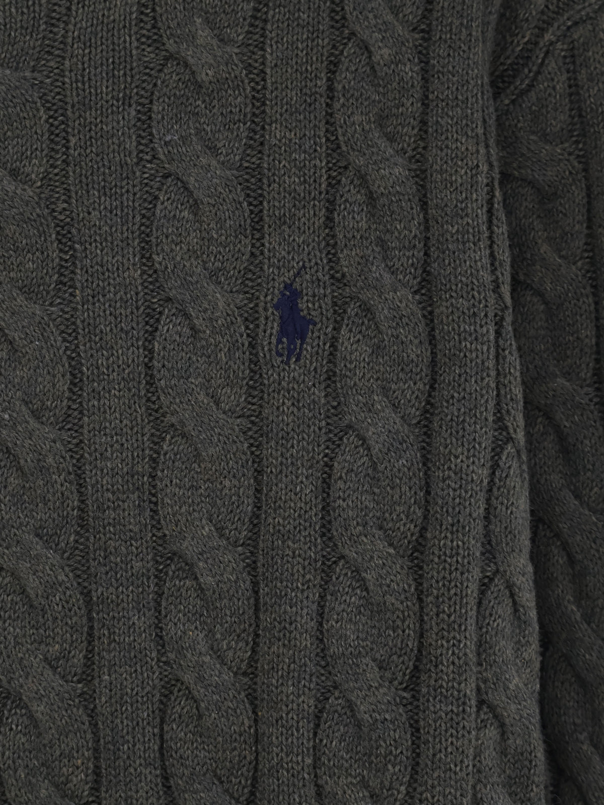 Cotton sweater with embroidered logo on the front