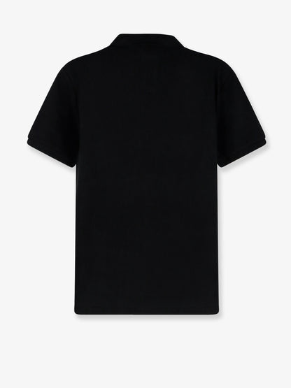 Cotton polo shirt with embroidered logo thumbnail
