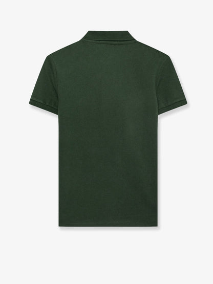 Cotton polo shirt with embroidered logo on the front thumbnail