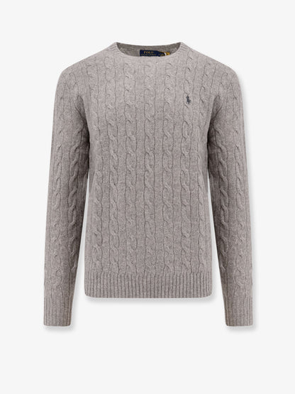 Wool an cashmere cable knit sweater thumbnail