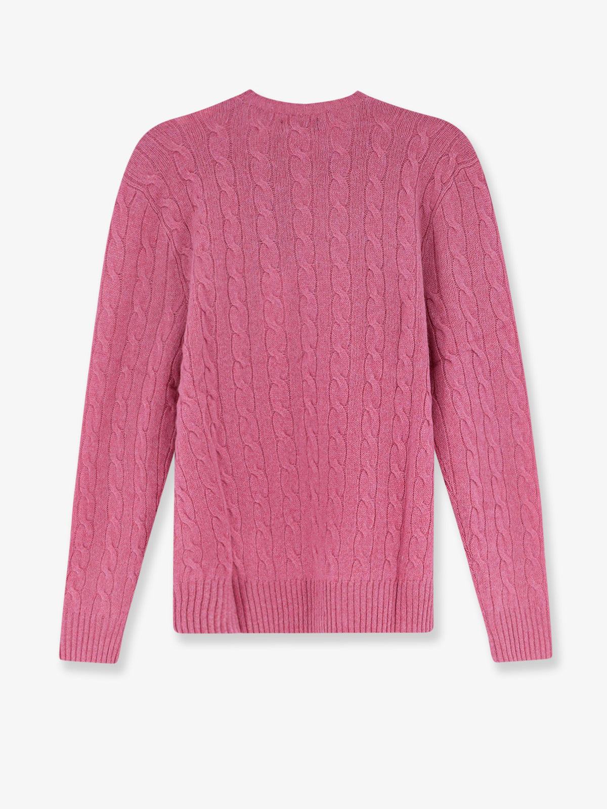 Wool and cashmere cable knit sweater