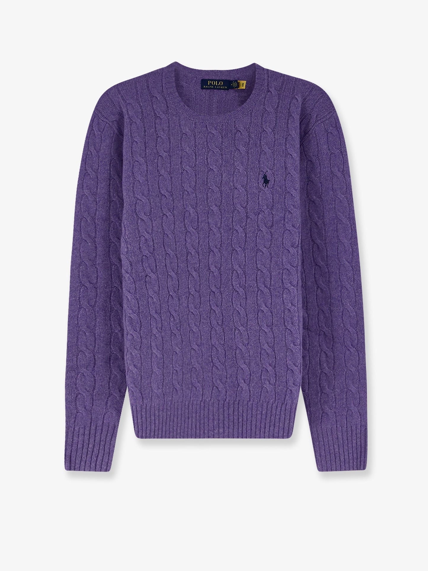 Wool and cashmere cable-knit sweater